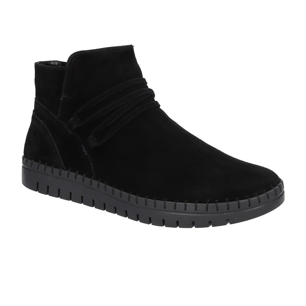 Bella Vita Falynn Black Chukka inside zipper ankle Boots, 7.5 Narrow - NEW